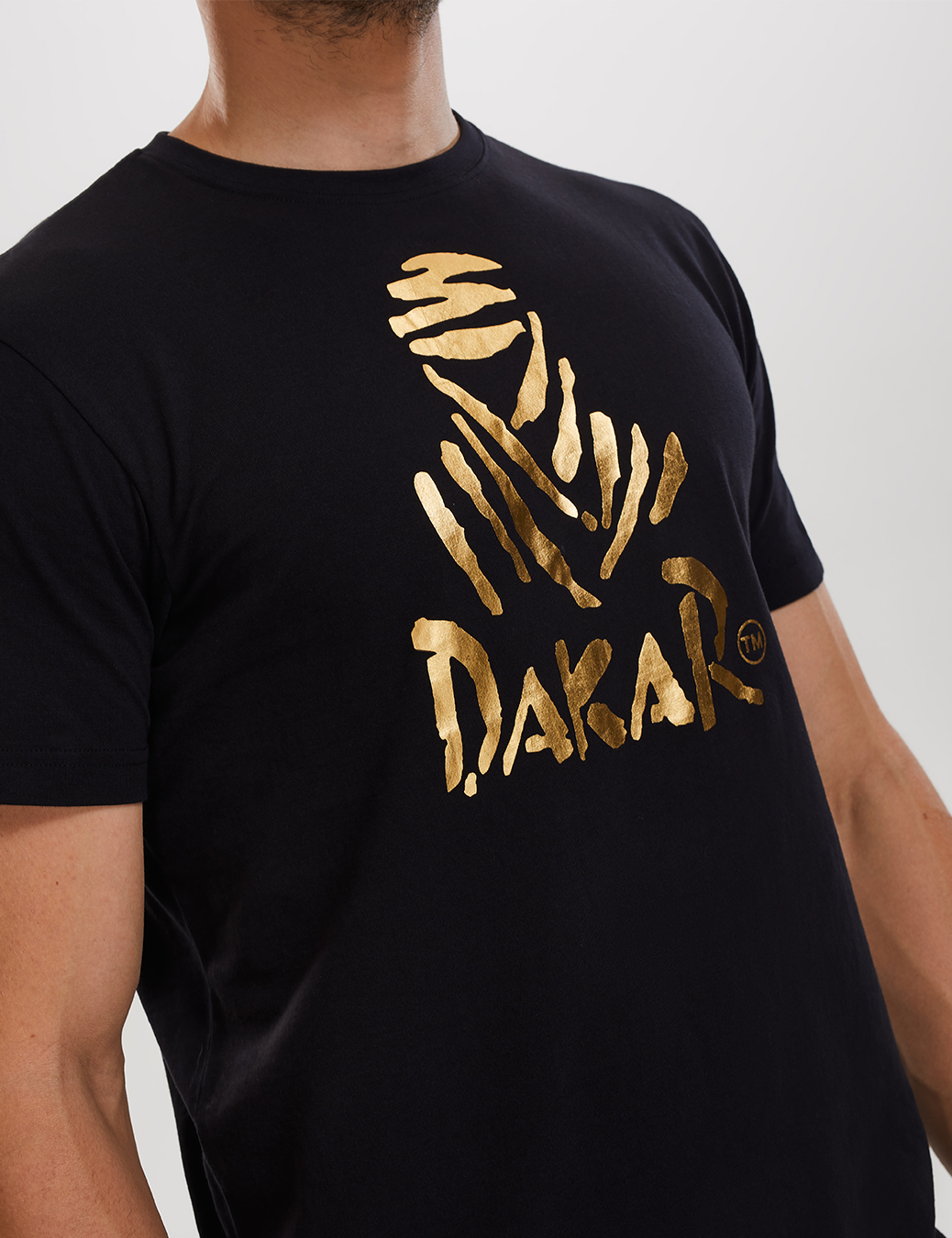 T-Shirt Dakar Logo - Black/Gold VIP Edition